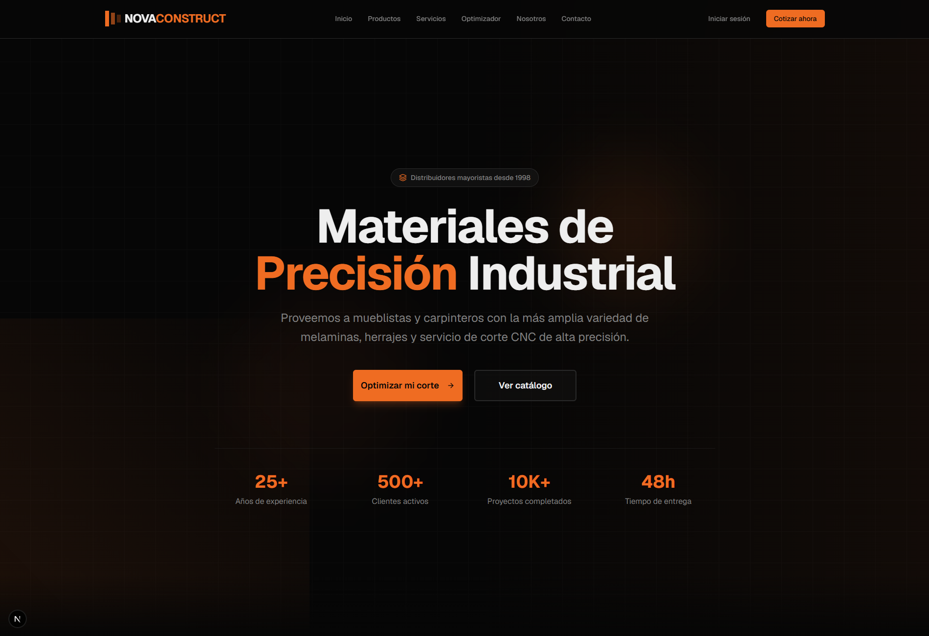 Página web de aniversario